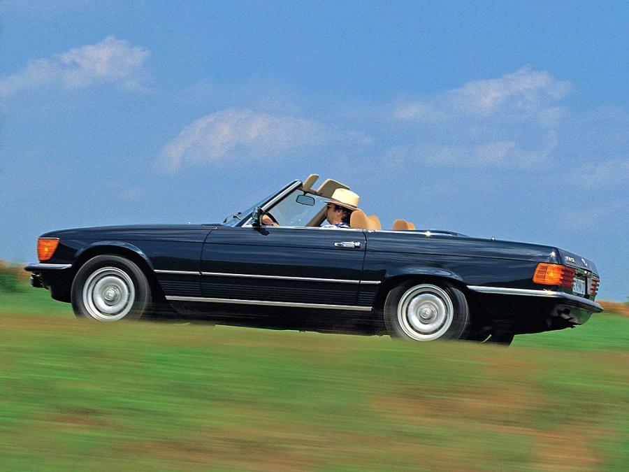 Mercedes-Benz 350 SL (R107) 1971 года  (WW) (фото 8 из 11)